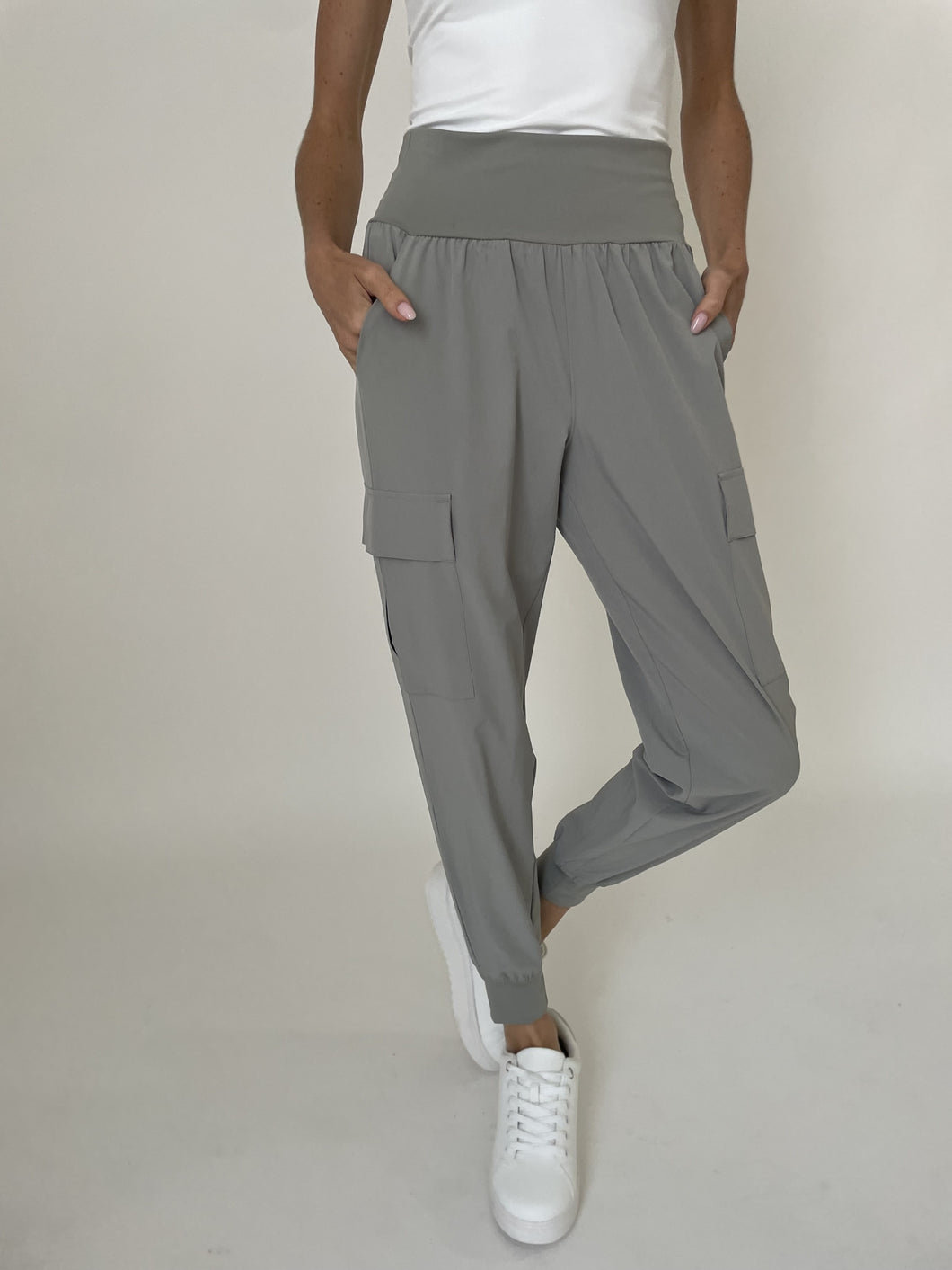 Taupe Kristie Lightweight Jogger