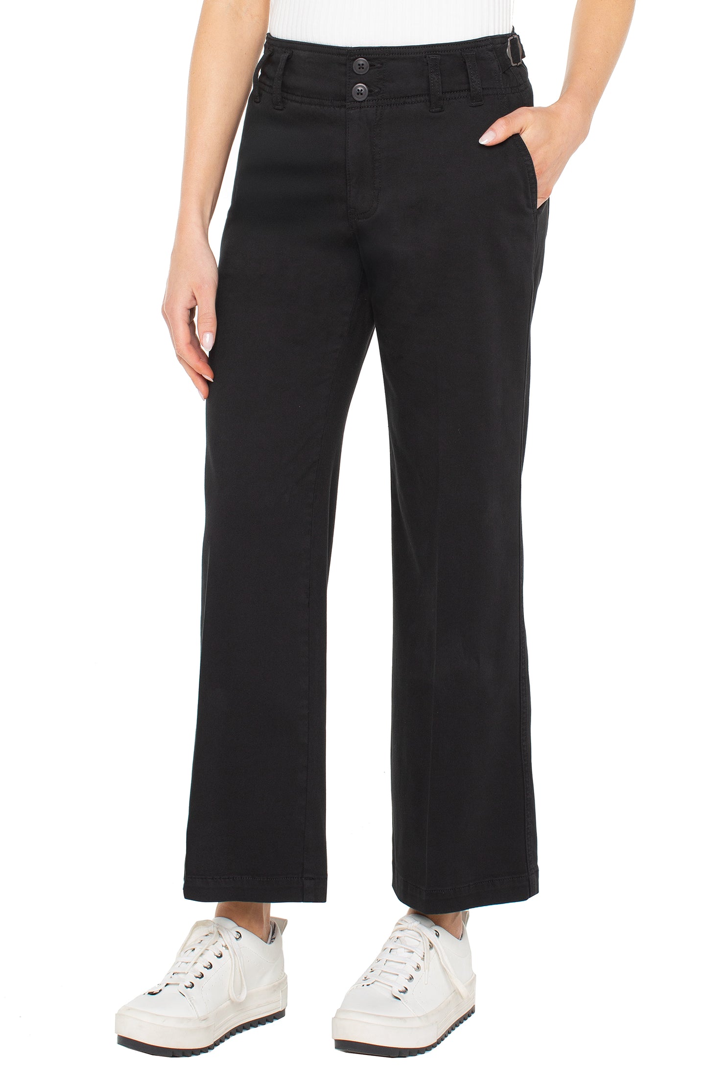 Liverpool Hi-rise Cinch Waist Wide Leg