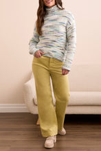 Tribal Space Dye Turtleneck Sweater