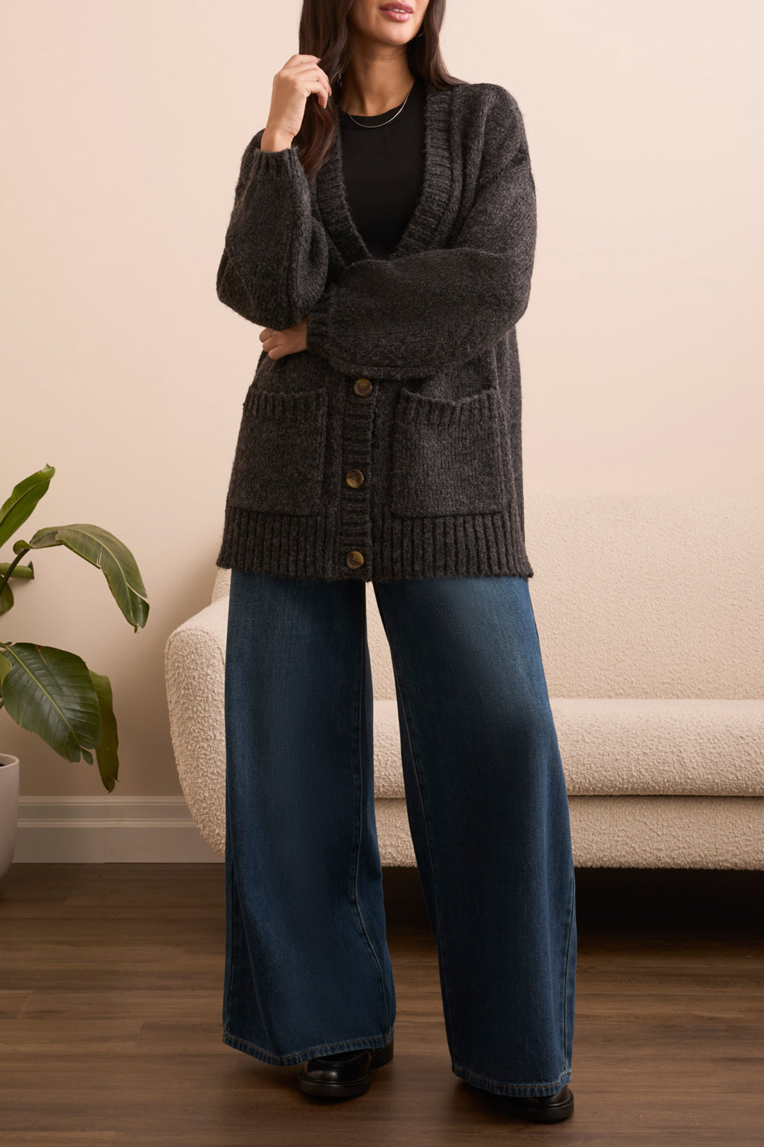 Oversized Sweater Cardigan