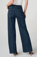 Woman wearing Crosswind High Rise Pull-On Wide Leg with Seam Detail 32