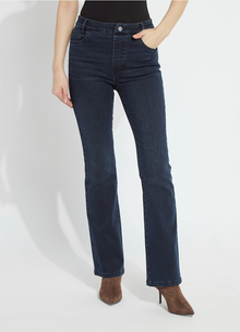 Lysse Pull-On Stretch Bootcut Jeans