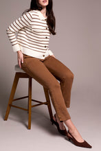 Stripe Moonstone Sweater Cardigan