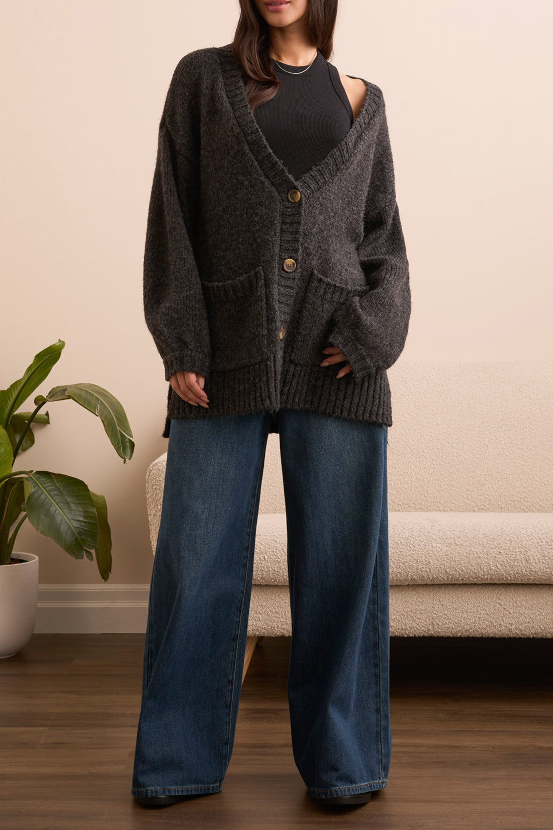 Oversized Sweater Cardigan