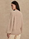 Varley Martina High Neck Rib Knit Sweater