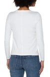 Liverpool Long Sleeve Scoop Knit Top