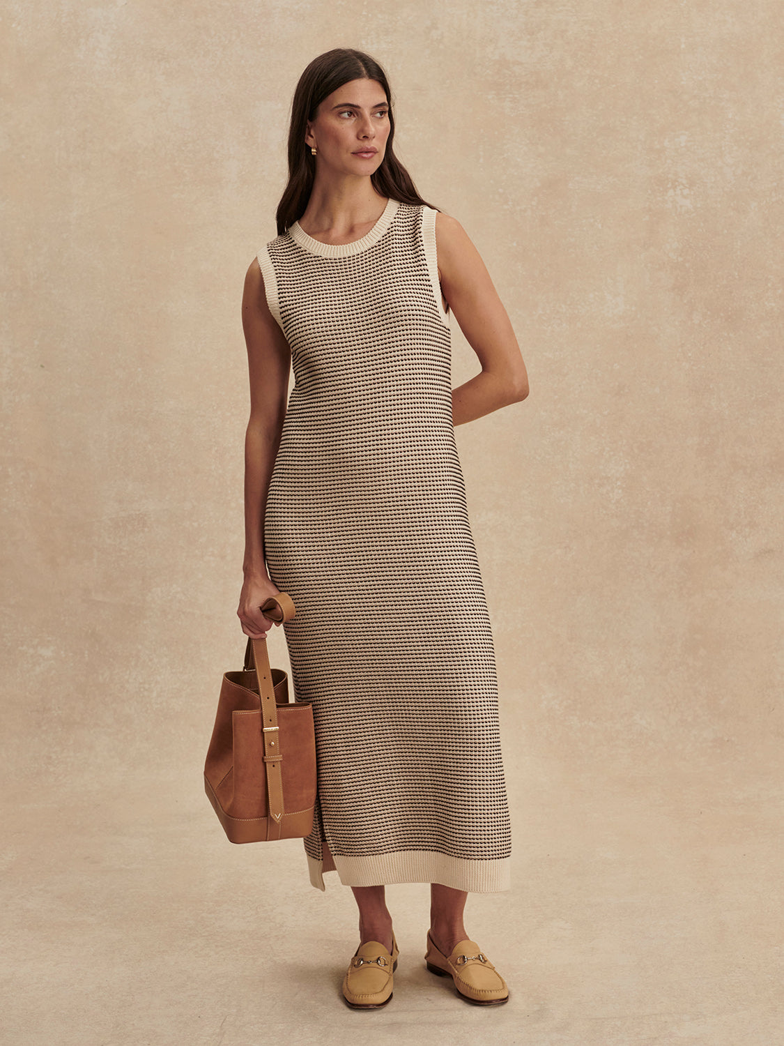 Varley Sadia Stitch Knit Dress