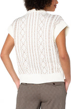 Liverpool Cap Sleeve Dolman 1/2 Zip Sweater