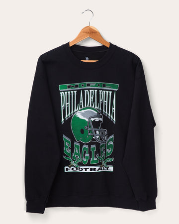 Eagles Helmet Fleece Lined Sweatshirt