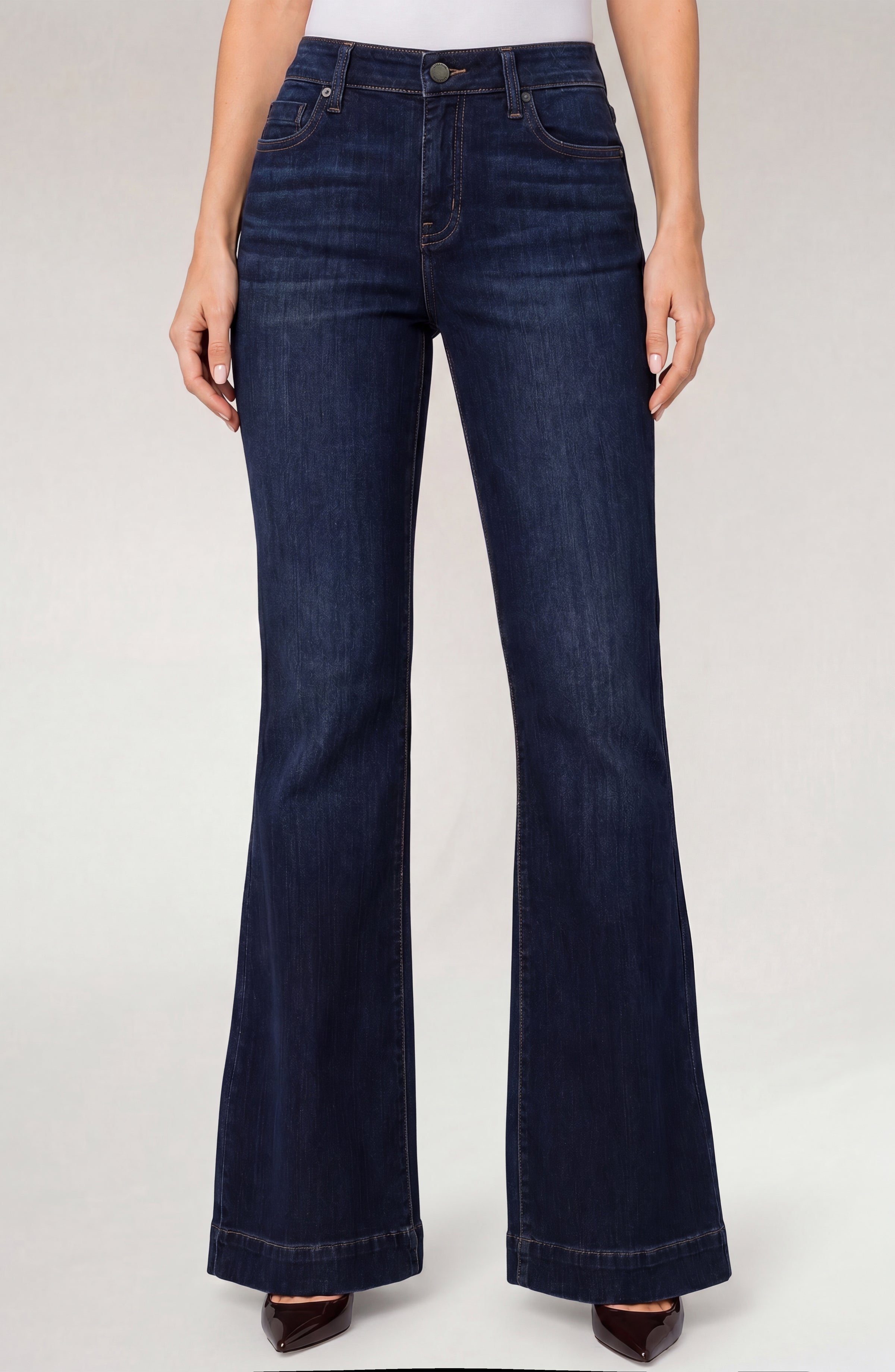 Liverpool Lucy Dark Indigo Bootcut Jeans - 32 Inch