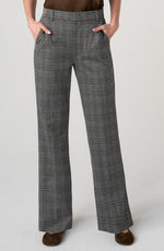 Liverpool Herringbone Wide Leg Trousers