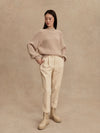Varley Martina High Neck Rib Knit Sweater