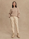 Varley Martina High Neck Rib Knit Sweater