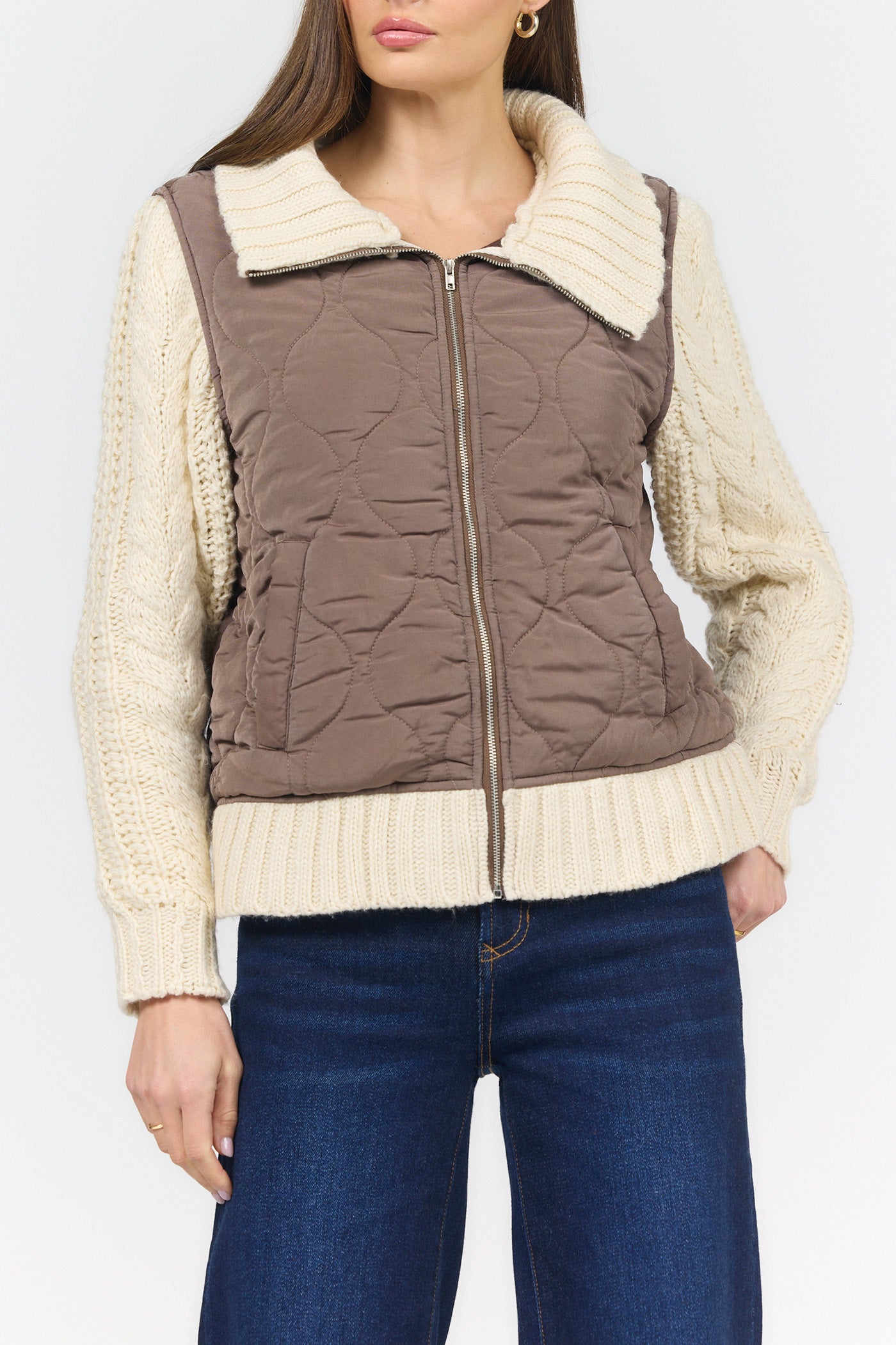 Simulated alt text for Pigment Cappuccino Petra Jacket for bella-jules-fashion-boutique.myshopify.com. You are an expert SEO agent. You will generate an ALT text for this image. <Product_Context> Only use the following explicitly enabled Shopify catalog context: ...
