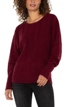 Boat Neck Dolman Sleeve Top