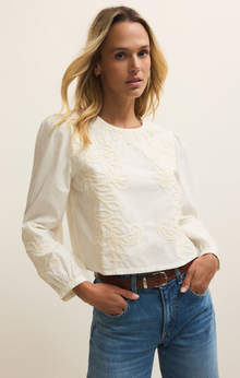 Z Supply Tatiana Poplin Top