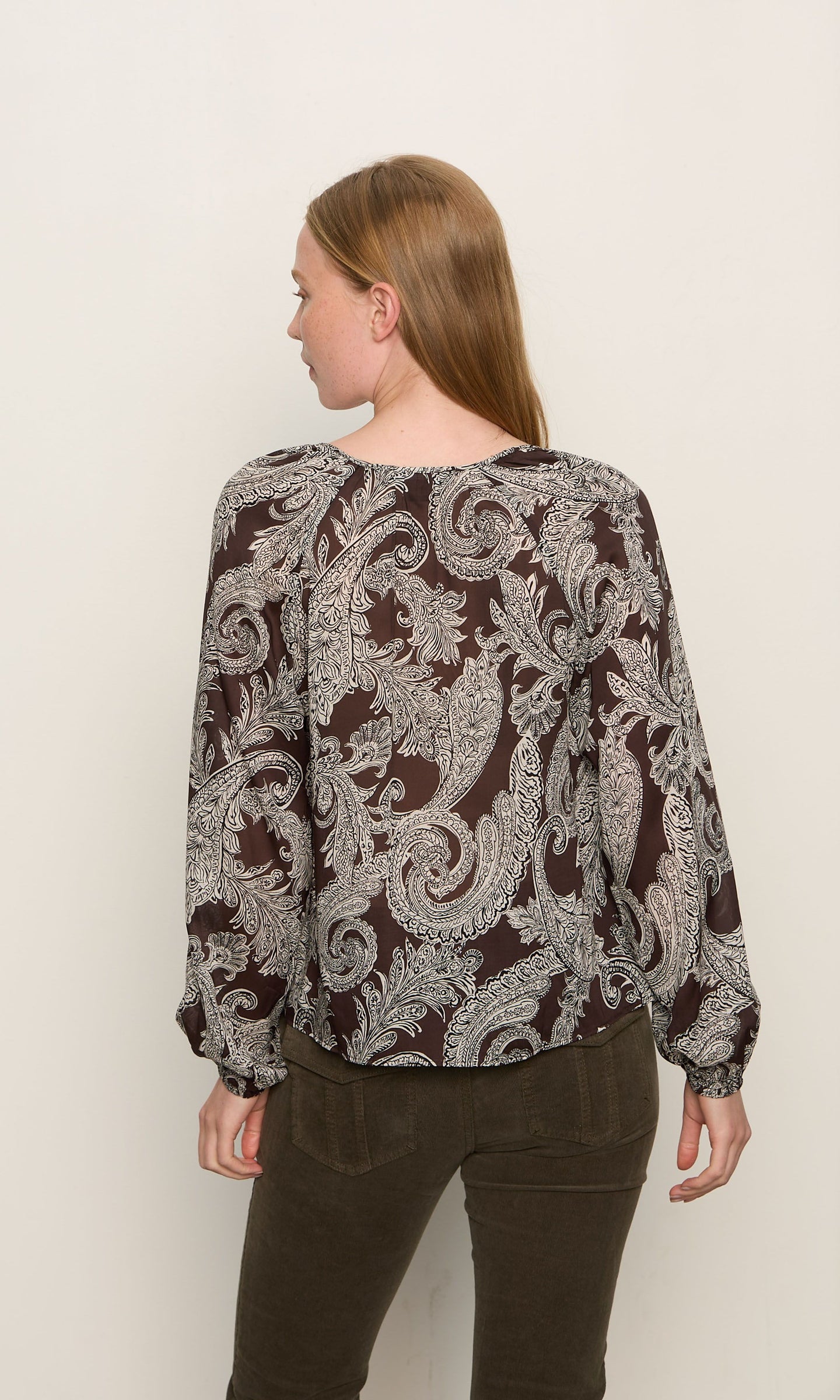 Sanctuary Paisley Blouson Blouse