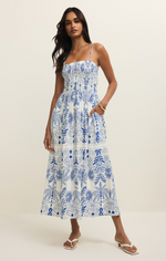 Z Supply Nadine Airy Palm Maxi Dress