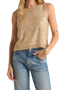 Sloane Sequin Tank